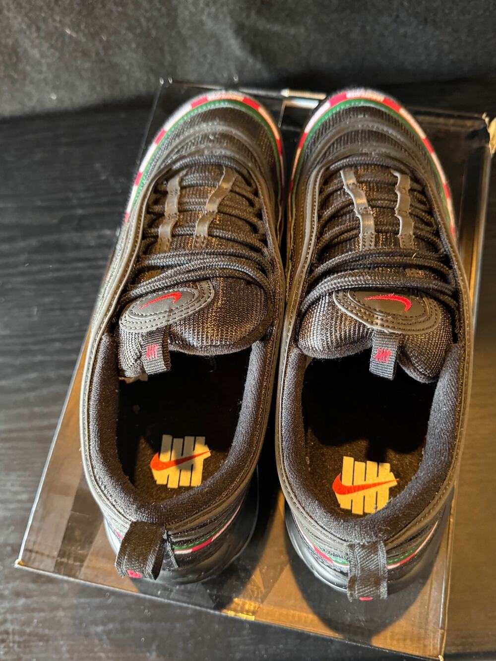 Nike Air Max 97 OG Undefeated Sneakers Men’s 10 US Black Multicolor